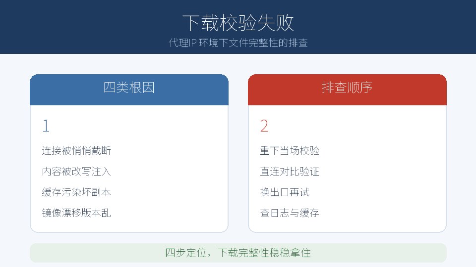 代理IP 环境下下载文件校验失败的排查