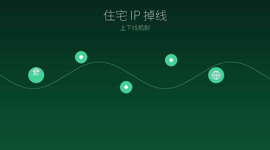住宅IP为什么偶尔会短暂掉线？上下线机制解读