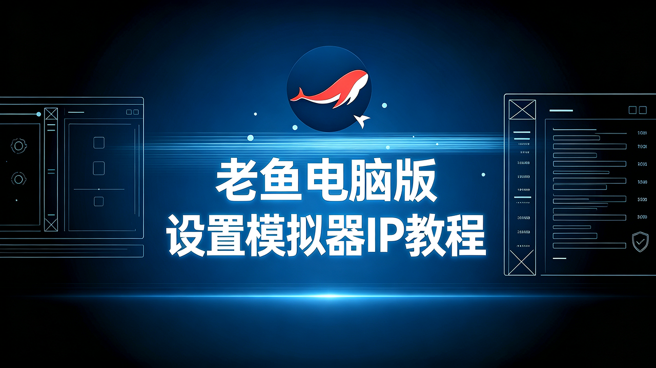 [视频] 老鱼加速器配置安卓模拟器IP代理教程