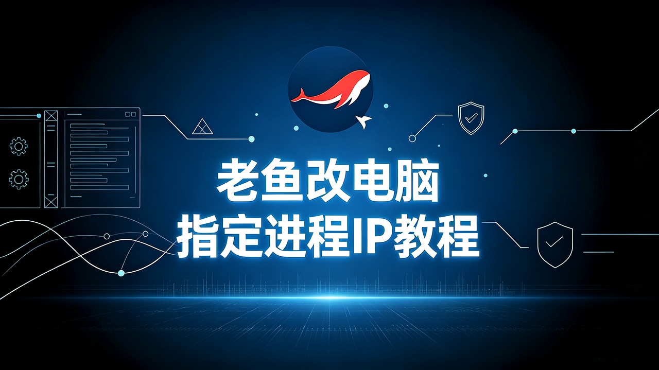 老鱼改电脑指定进程IP教程 | 老鱼加速器单改游戏或软件