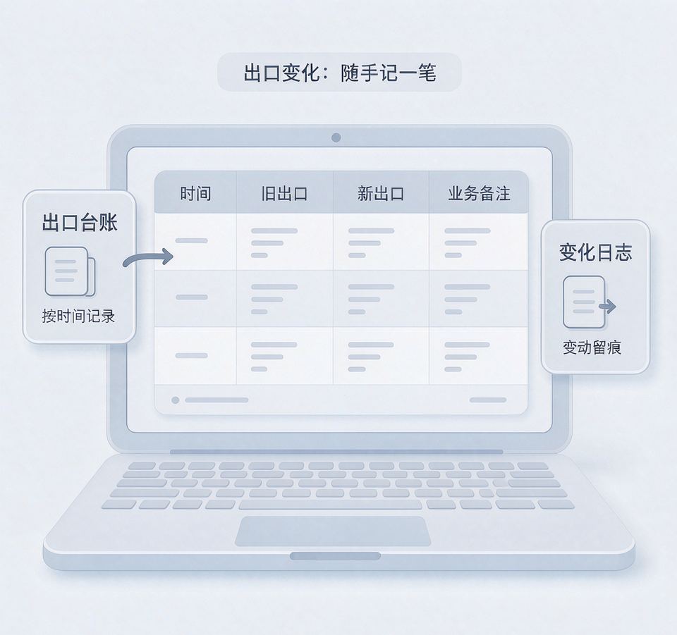 出口地址总在变，代理IP用户的记录要跟上
